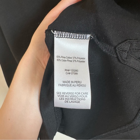 Travis Mathew Black & Striped Golf Polo Size Large - Picture 4 of 10